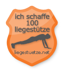 100 Liegestütze geschafft
